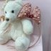 Arco Infantil de Paetês Modelo 1 Rosê Minnie Mouse Euro Baby