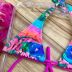 Biquini Infantil Amarração 80's Beach Rosa Siri