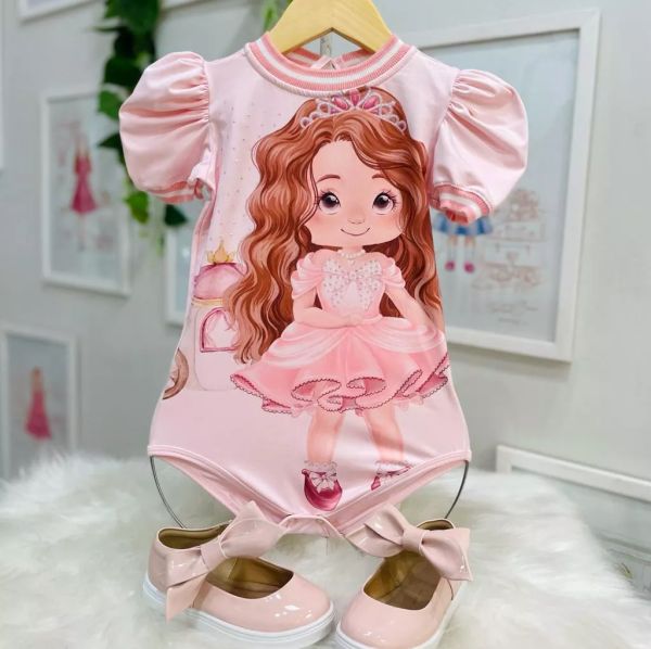 Vestido infantil para meninas, sem mangas, de renda, para o verão, vestido  de princesa, roupas casuais, vestido kawaii, Vermelho, 90