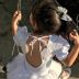 Body Infantil Mangas Bufante Branco Cirre Com Aplicação de Asas Paetê Holográfica Costas Yoyo