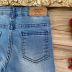 Calça Infantil Jeans com Listra Lateral Momi