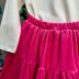 Conjunto Infantil Feminino Momi Blusa Off-White Strass Shorts Saia Pink Veludo Cotele Brilho