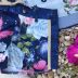 Conjunto Infantil Floral Shorts e Blusa com Strass So Rich in Greece Azul Petit Cherie