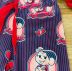 Pijama Infantil Manga Longa Branco Dona da Rua com Calça Estampada Turma da Mônica Mon Sucré 
