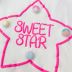 Conjunto Infantil Shorts de Paetês Rosa e Blusa com Pom Pons Sweet Star Mon Sucré