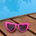 Óculos Infantil Formato de Coração Pop Summer Pink Euro Baby