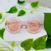 Óculos Infantil Formato Flower Rosa Transparente Euro Baby