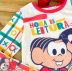 Pijama Infantil Blusa Manga Longa Hora da Leitura e Calça Estampada Mon Sucré 