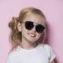 Óculos Infantil Preto Espelhado Petit Cherie