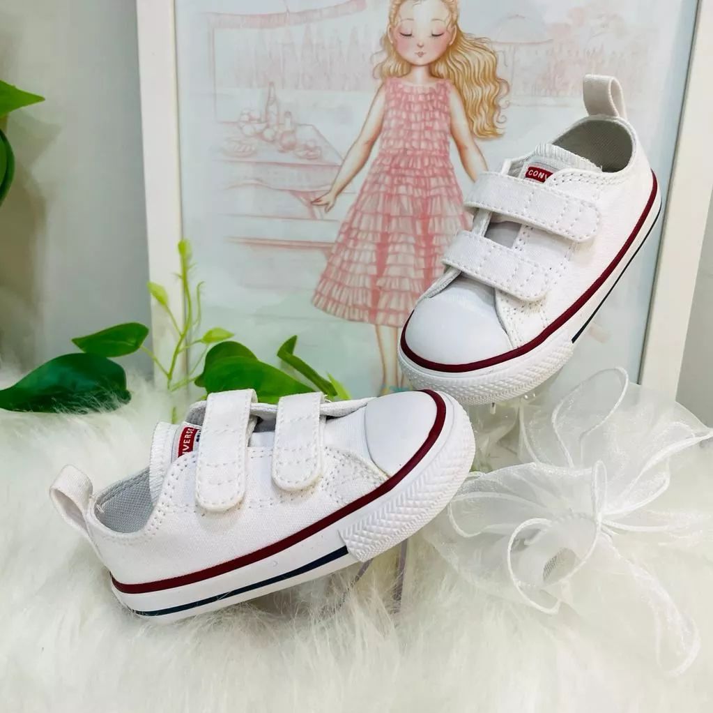 Tênis Infantil Converse All Star Rosa Clássico na EuroBabyKids