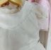 Vestido Infantil de Festa Petit Cherie Off-White com Sobrep. Tule Bordado Pedraria e Brilho 
