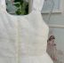 Vestido Infantil de Festa Petit Cherie Off White Renda e Tules Borboletas em 3D 