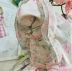 Vestido Infantil de Festa Petit Cherie Rosa Floral com Manga Bufante e Babados