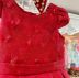 Vestido Infantil de Festa Petit Cherie Vermelho Charme com Borboletas em 3D