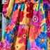 Vestido Infantil Estampado Flores Com Bolero e Saia em Camadas Mon Sucré 
