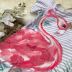 Vestido Infantil Flamingo Real com Aplicações Petit Cherie