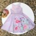 Vestido Infantil Lilás com Aplicação de Strass Princess Flamingo Petit Cherie