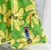 Vestido Infantil Manga Curta Estampa Bananas Turma da Mônica Mon Sucré